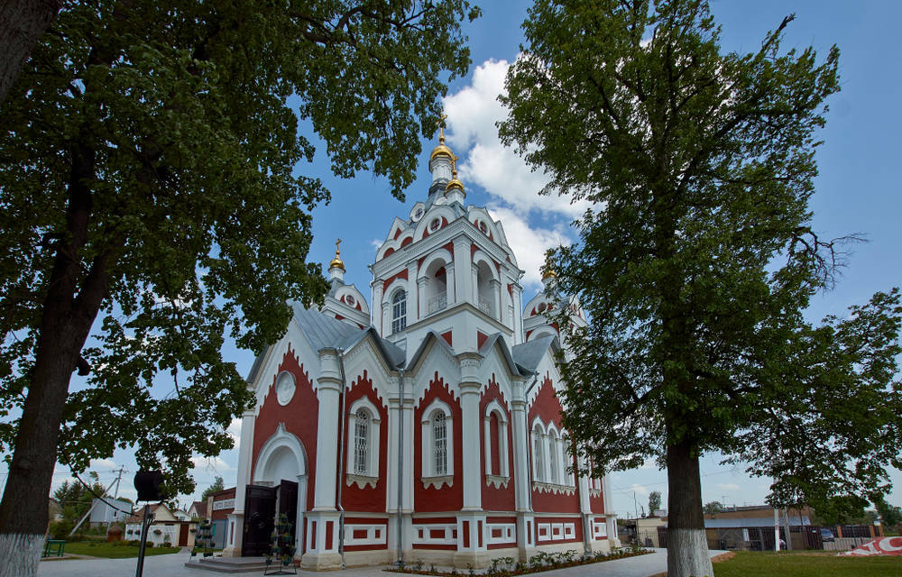 Церковь Казанской Иконы Божьей Матери в Глебово